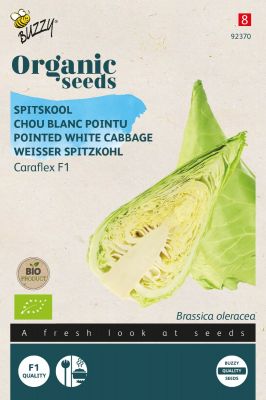 Buzzy Organic Chou Blanc Pointu Caraflex F1 (BIO)