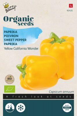 Buzzy Organic Poivron Yellow California Wonder (BIO)