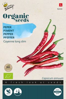 Buzzy Organic Piment Cayenne long slim (BIO)