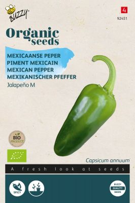 Buzzy Organic Piment Mexicain Jalapeño (BIO)