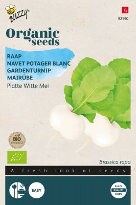 Buzzy Organic Navet potager blanc(BIO)