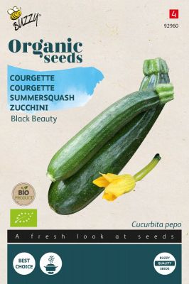 Buzzy Organic Courgette Black Beauty(BIO)