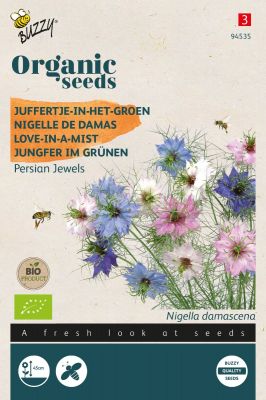 Buzzy Organic Barbe-de-capucin, Nigelle de Damas, mélange (BIO)