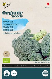 Buzzy Organic Chou brocoli vert Calabrese natalino(BIO)