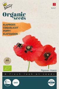 Buzzy Organic Coquelicot rouge(BIO)